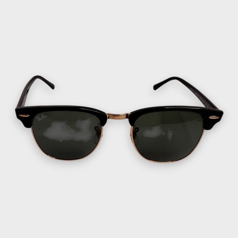Ray-Ban Black and Gold Sunglasses